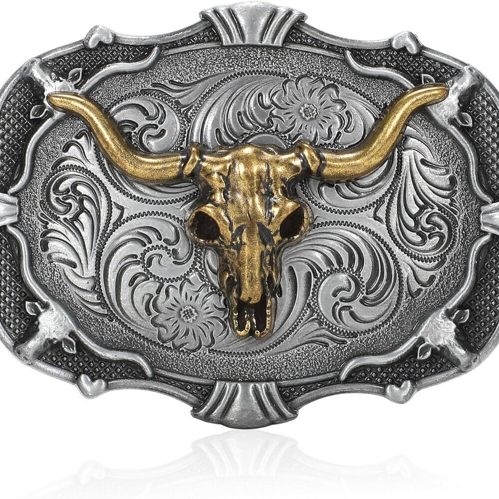 Western Belt Buckles for Men Women Cowboy Rodeo Cowgirl Western Party Mens Repla